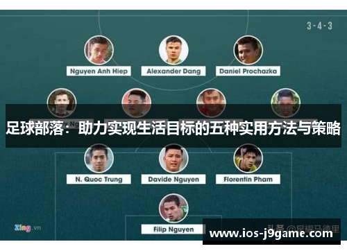 足球部落：助力实现生活目标的五种实用方法与策略