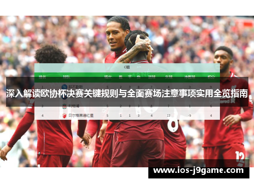 深入解读欧协杯决赛关键规则与全面赛场注意事项实用全览指南 深入解读欧协杯决赛关键规则与全面赛场注意事项实用全览指南